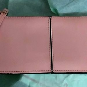 Pink wristlet